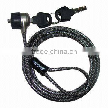 Key Type laptop lock securitycable computer lock