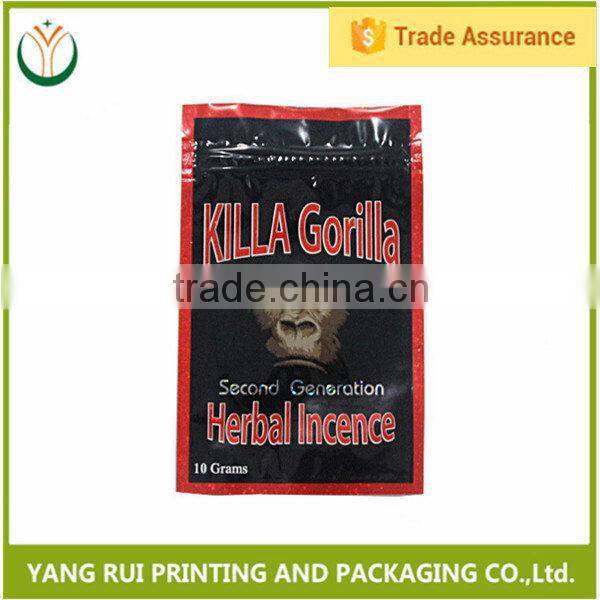 Good quality Top Grade Hotsell thunder herbal incense bag