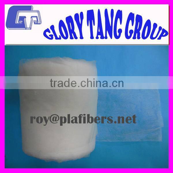 biodegradable hot air nonwoven fabric for sanitary product, disposable