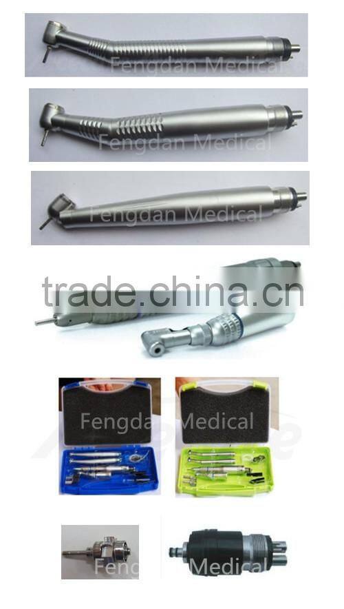 Colourful dental high speed handpiece turbines