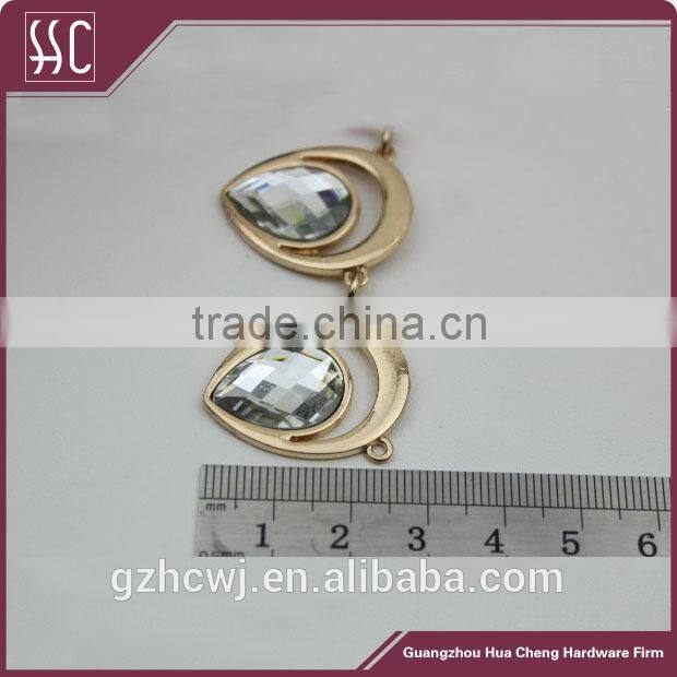 oval diamond metal chain, 2015 latest design bag chain, hot sale bag chain