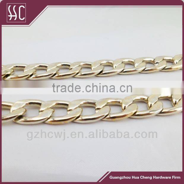 metal handbag chains,shiny silver purse chain