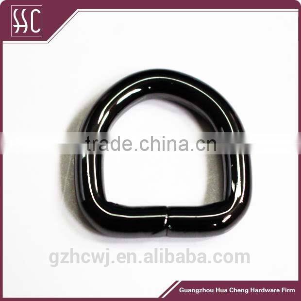 High quality metal D ring for bag polishing handbag ring