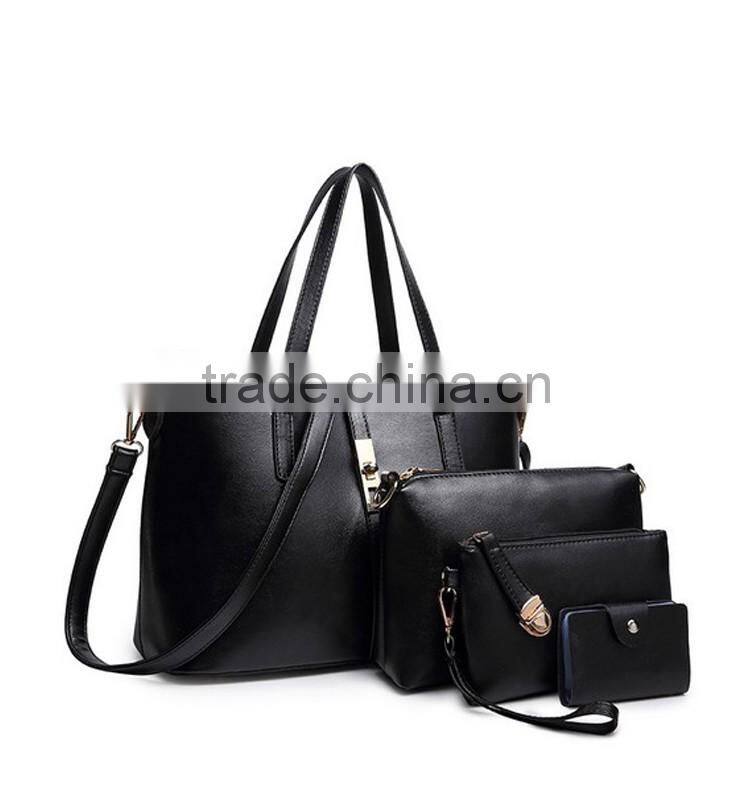supplier from China women bag set leather three pieces