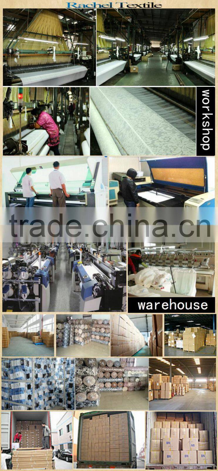 red brown chenille jacquard mid-east style curtain/sofa fabrics-heavy weight