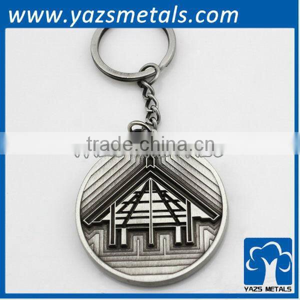 Hot sales advertising custom metal key chaim pendent