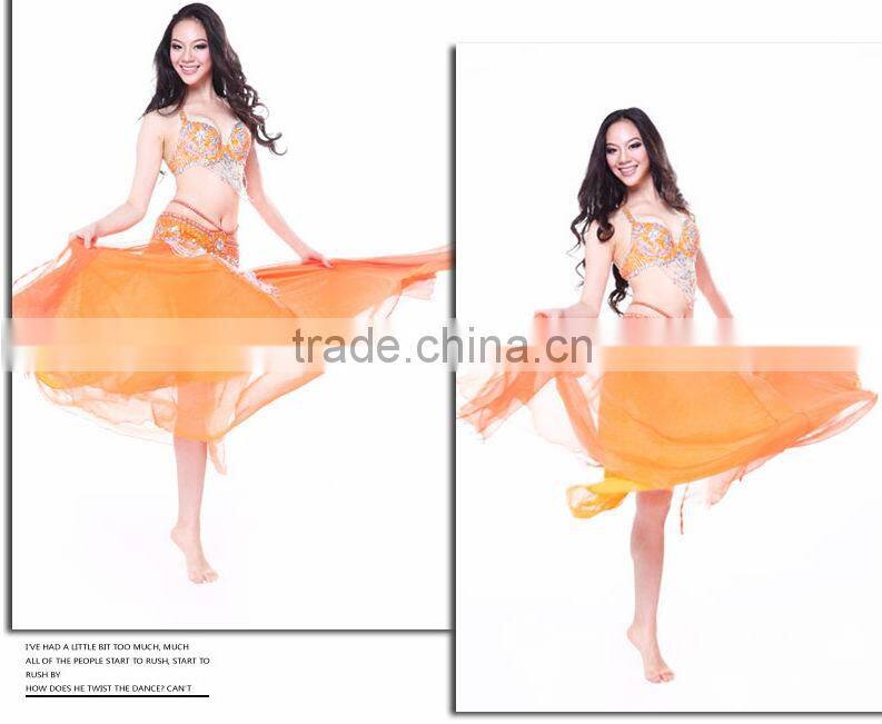Chiffon Expansion Beautiful Wholesale Comfortable Belly Dance Skirt(2120)