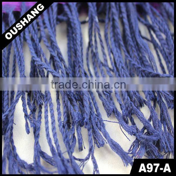 A97-A Pashmina hijib Flower jacquard scarf