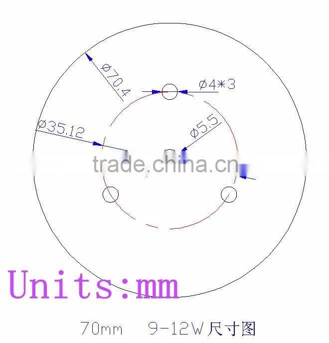 2835 real 9w 12w downlight led module ac 220v input directly