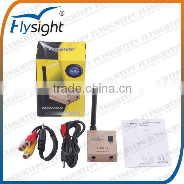 C450 Flysight RC306 FPV 5.8G 32CH AV Video Audio Wireless Receiver for UAV FPV Kit