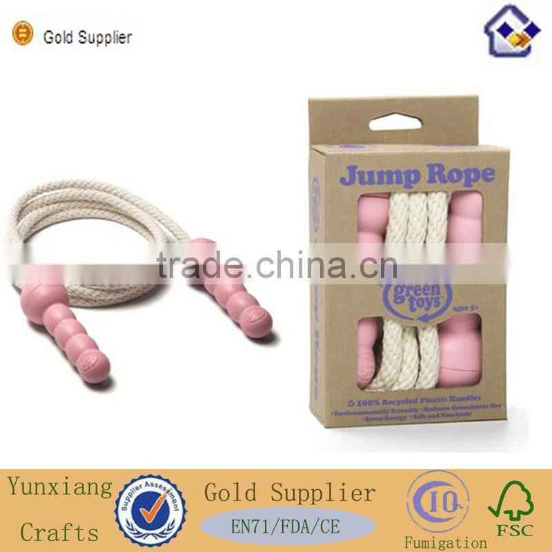 Wooden jump rope wooden jump handle