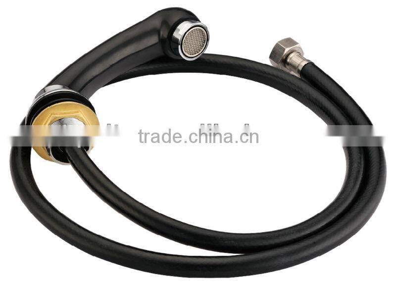 hand plastic hand shower with rubber hose