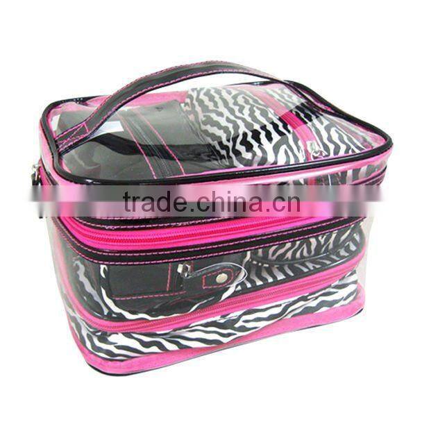 pvc travel cosmetic bag