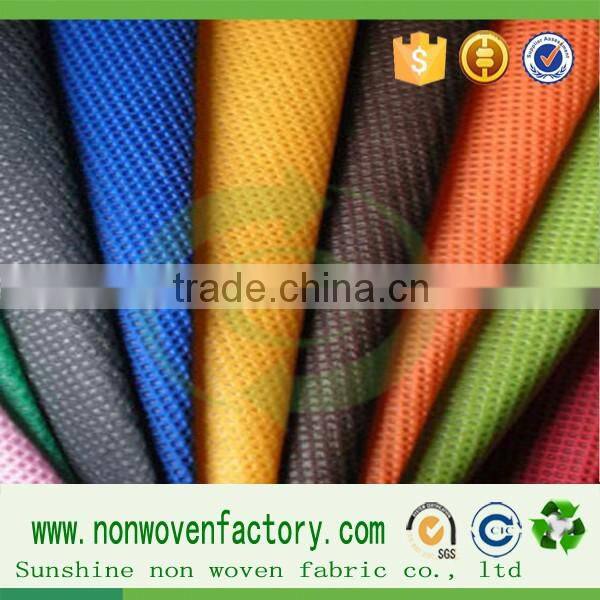 Colorful nonwoven fabric for flower packing and home decoration polypropilen shopping bag