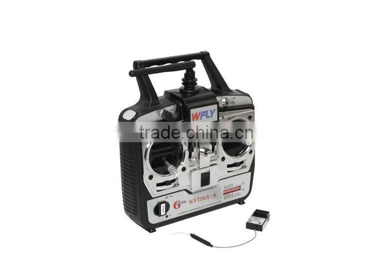 Promotion! WFLY WFT06X-A 2.4GHz 6 Channels Radio Control Transmitter for RC Model Quadcopter Drone
