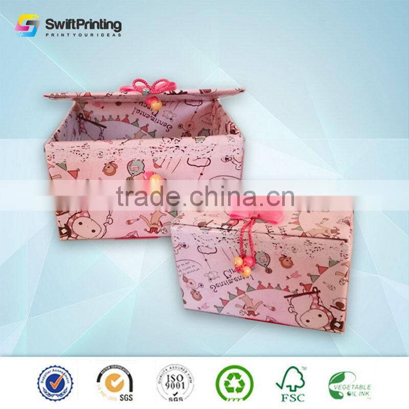 High quality new arrival cheap cardboard file box printing