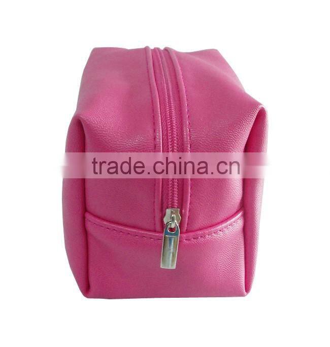 2016 Latest promotion PU leather cosmetic bag with high quality and Dubai style for promotion