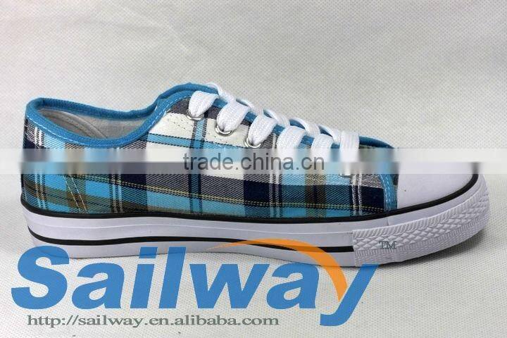 New Low Top Canvas Sneakers Men Shoes All Sizes Check