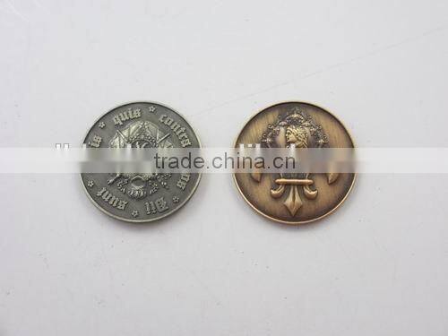 Antique Imitation Style and Souvenir Use cheap custom medals,Challenge coin,zinc alloy coin