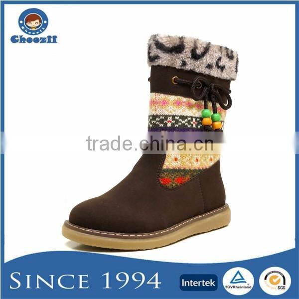 Choozii Flat Heel Girls Fashion Suede Thigh High Boot with Side Zipper