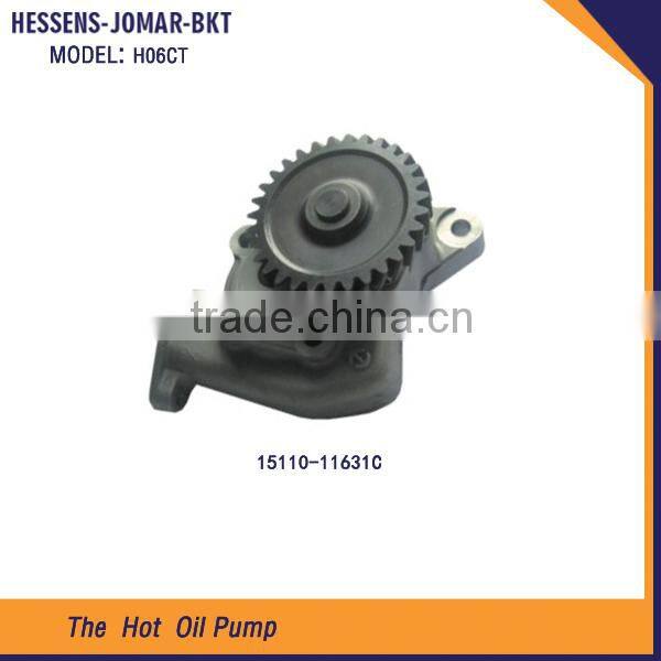 Best Price OEM Excavator Oil Pump of H06CT For Sale 15110-11631C