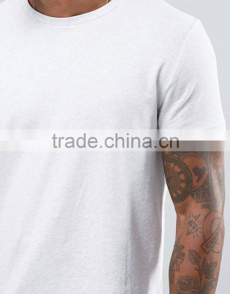 Promotion campaign men cheap cotton plain blank white t shirt below $1