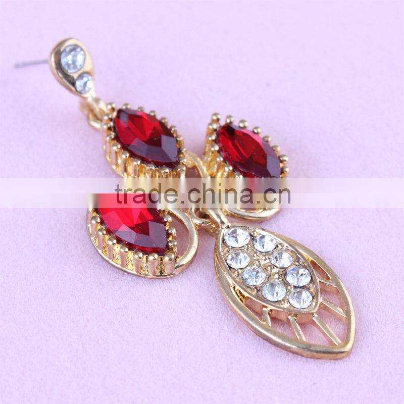 Wholesale Handmade Latest Fashion Big Long Wedding Chandelier Earrings