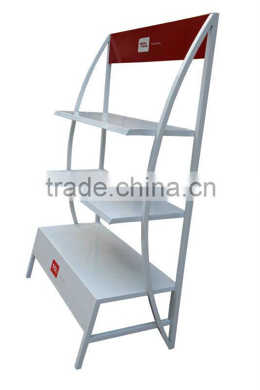 hot sale three layers electrical appliance retail stores display rack HSX-P-149