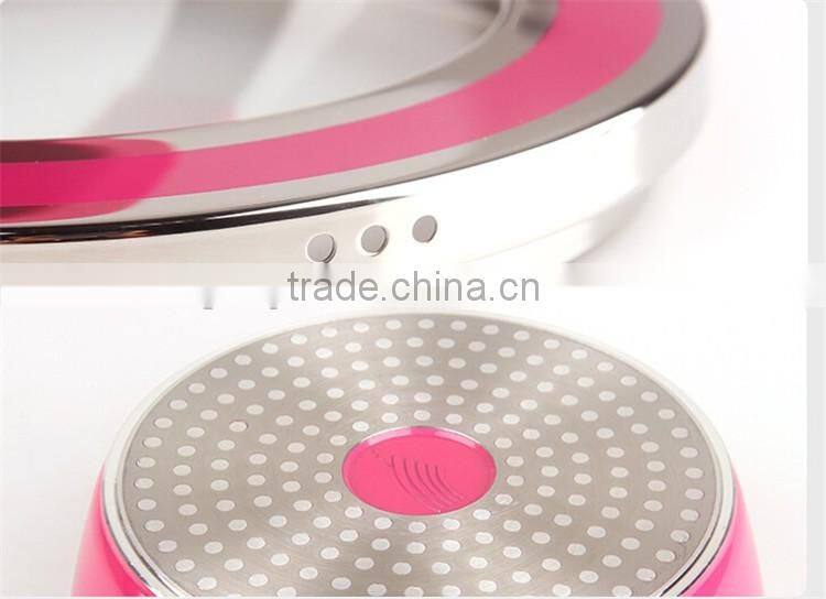 spiral nonstick sauce pan milk pot
