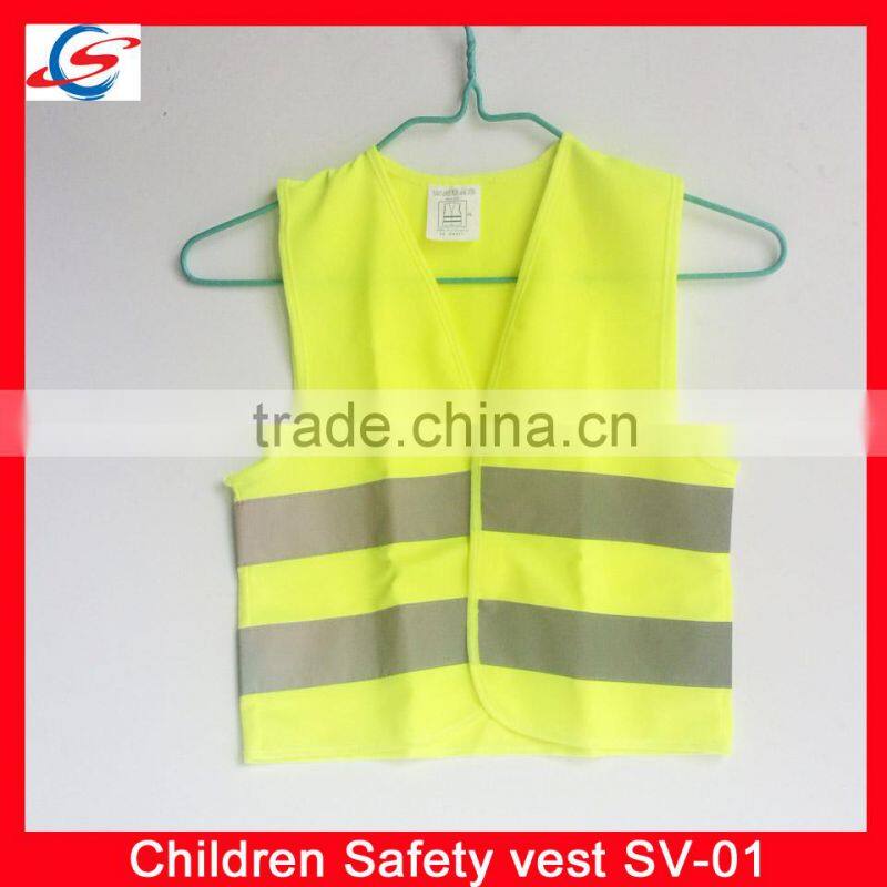 high visibility reflective children safety vest