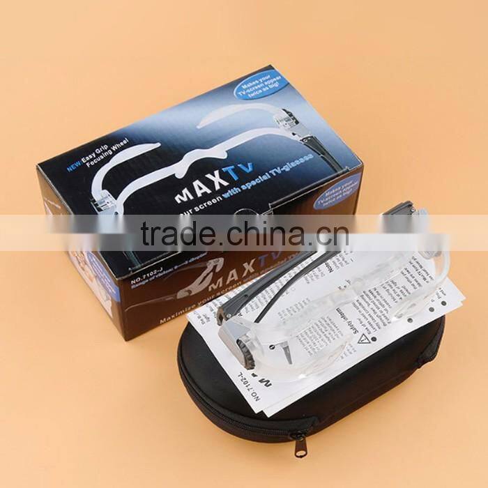 BJ65016S Low vision glasses 2.1X Max TV Television Magnifying Glasses
