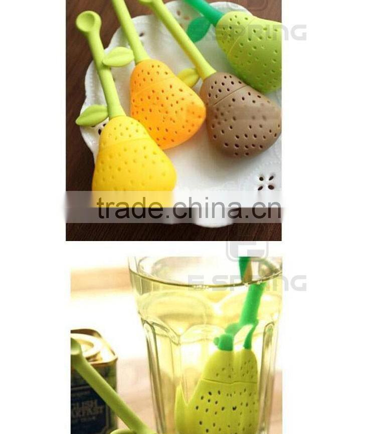 100% Food grade orange pear herbal silicone infusion tea