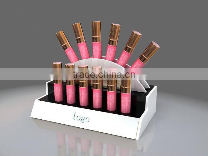 custom acrylic cosmetic display store counter acrylic furnitures for cosmetic display