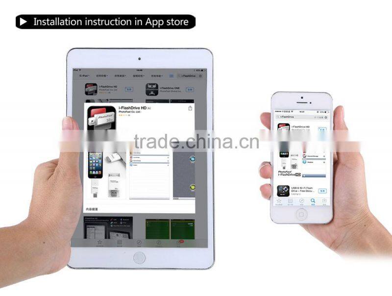 OTG USB flash drive,usb drive for iPhone 5 5s 6 6s 6 plus,usb flash drive for iPad air mini