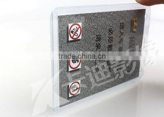 pvc portrait smart card material