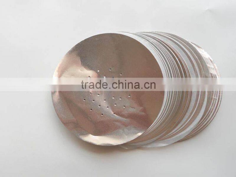 Hot Sale Disposable Round Shisha Foil/Hookah FoilWith Holes