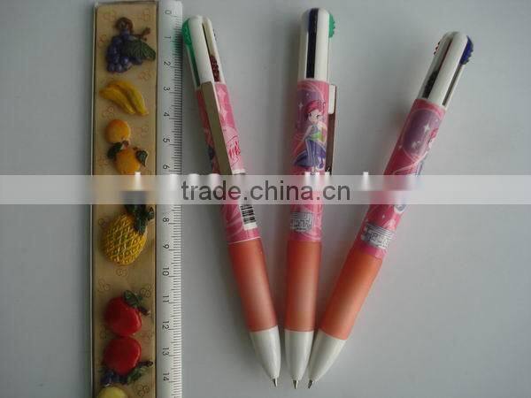 4 in 1 assorted color ballpoint pen wholesales