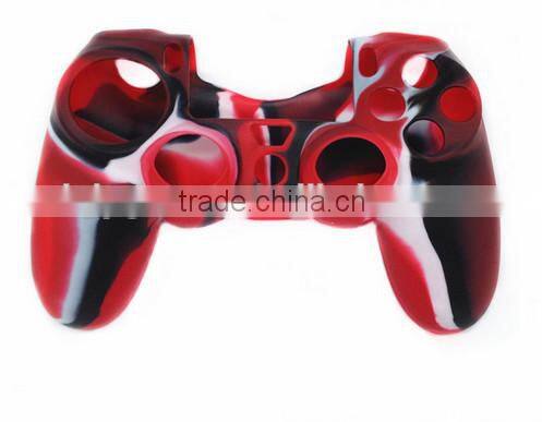 6 Colors Camouflage Silicone Case Cover for PS4 Controller shell Wholesale