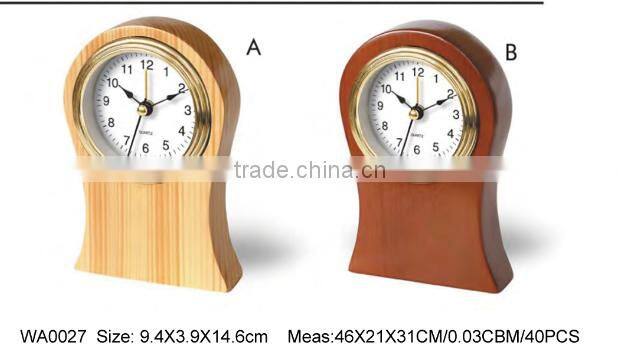 old style wooden decor table clock