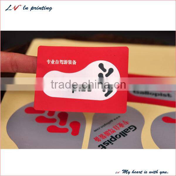 custom popular cheap reusable self adhensive sticker wholesale
