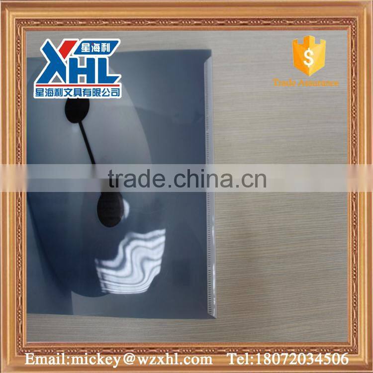 Fancy print design document bag with snapper