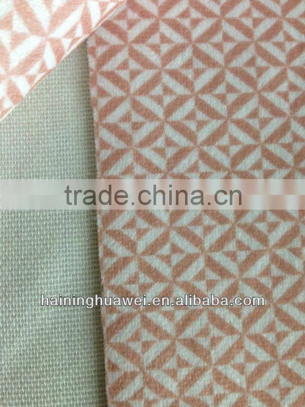 100%polyester printed super-soft velvet for sofa