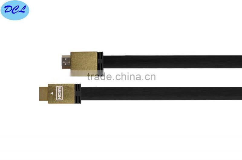2M Flat HDMI cable with Aluminum shell