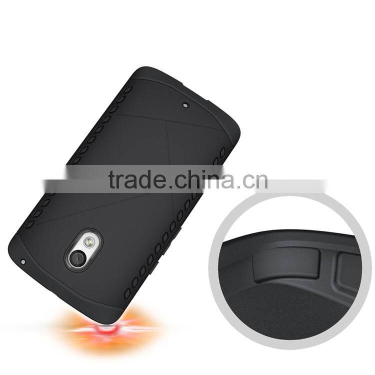 2 in 1 Rugged Shockproof Heavy Duty Slim Armor Cover Case for Moto X Play