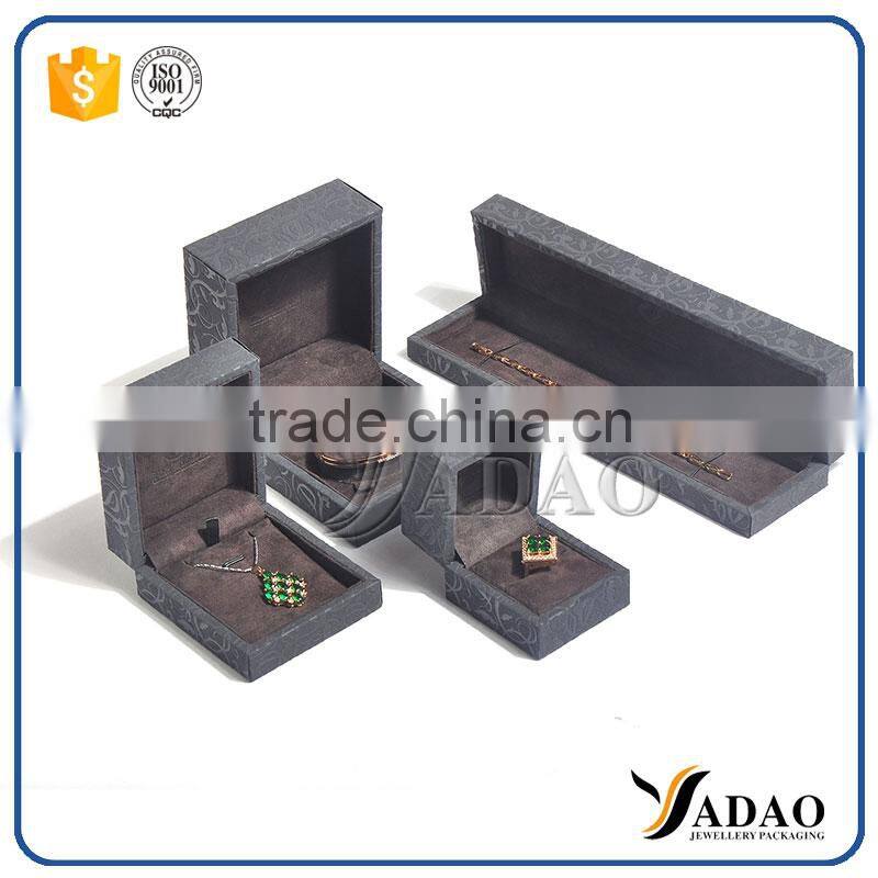 new products 2016 wholesale Pu leather tie set box with custom logo