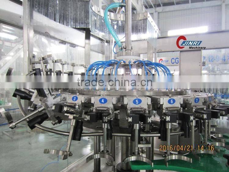glass bottle beer filling plant/beer packing machine