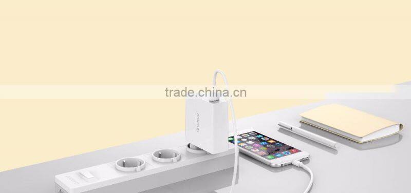 ORICO DCW-4U 4 Port smart usb wall charger for table phone with rechangeble AC plug