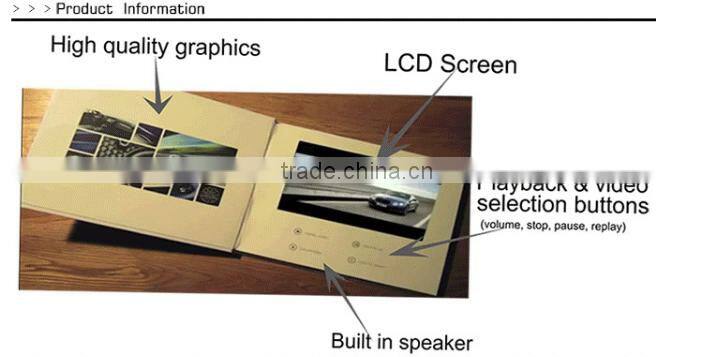 Paper Material and Artificial Style Video Invitation Greeting Card