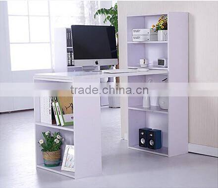 NOAHSION E1 Grade Modern Style Computer Table With Bookcase