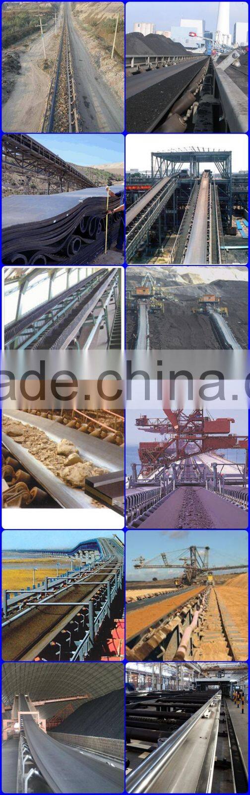 Curve Conveyor Belt, heavy duty steel cord conveyor belt for long distance transportation